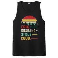 25th Wedding Anniversary For Him Epic Husband Since 2000 PosiCharge Competitor Tank