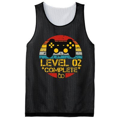 2nd Wedding Anniversary Gift Level 2 Complete Wife Husband Mesh Reversible Basketball Jersey Tank