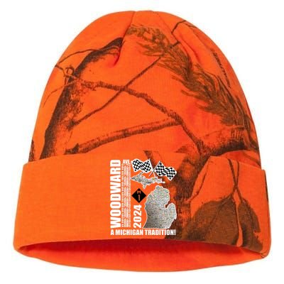 2024 Woodward Ave A Michigan Tradition Map Kati Licensed 12" Camo Beanie