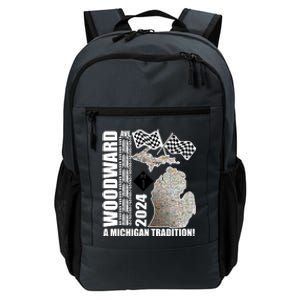 2024 Woodward Ave A Michigan Tradition Map Daily Commute Backpack