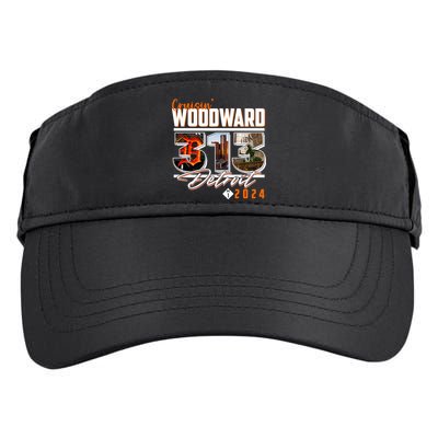 2024 Woodward Ave 313 Cruising Detroit Adult Drive Performance Visor