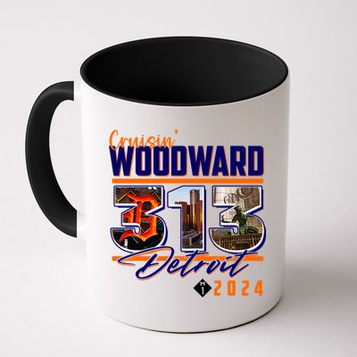 2024 Woodward Ave 313 Cruising Detroit Mug