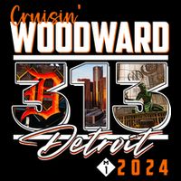 2024 Woodward Ave 313 Cruising Detroit Cooling Performance Long Sleeve Crew