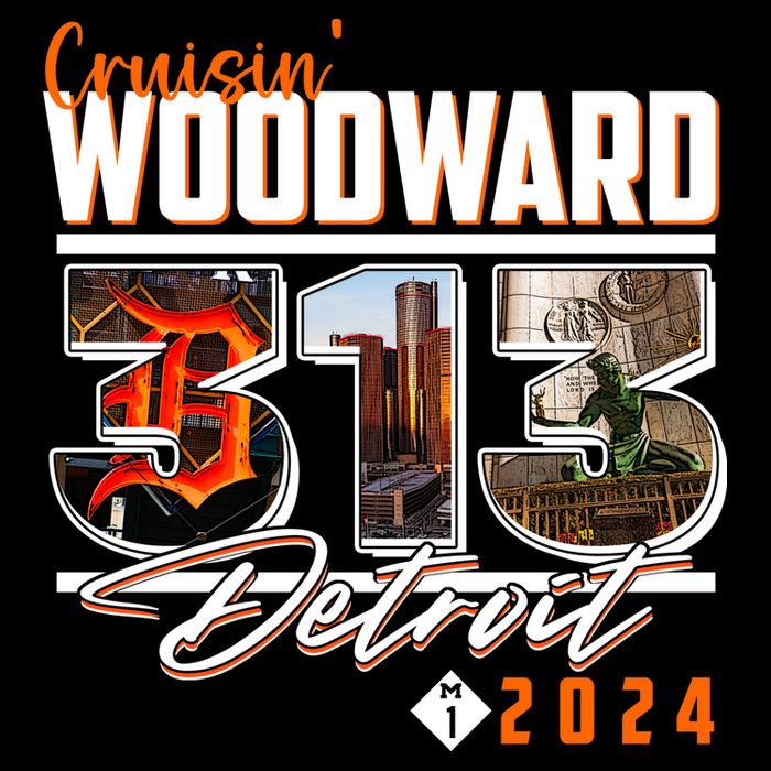 2024 Woodward Ave 313 Cruising Detroit Cooling Performance Long Sleeve Crew
