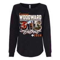 2024 Woodward Ave 313 Cruising Detroit Womens California Wash Sweatshirt