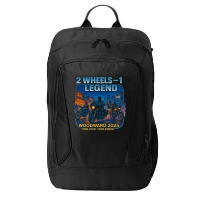 2025 Woodward Biker Legend 2 Wheels  City Backpack