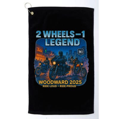 2025 Woodward Biker Legend 2 Wheels  Golf Towel