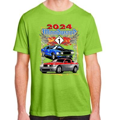 2024 Woodward Cruise Muscle Cars Adult ChromaSoft Performance T-Shirt