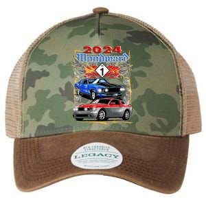 2024 Woodward Cruise Muscle Cars Legacy Tie Dye Trucker Hat