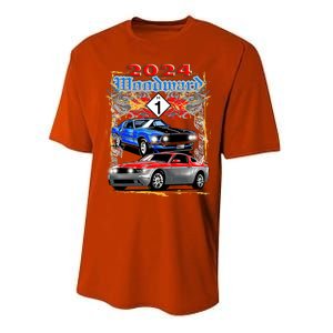 2024 Woodward Cruise Muscle Cars Performance Sprint T-Shirt