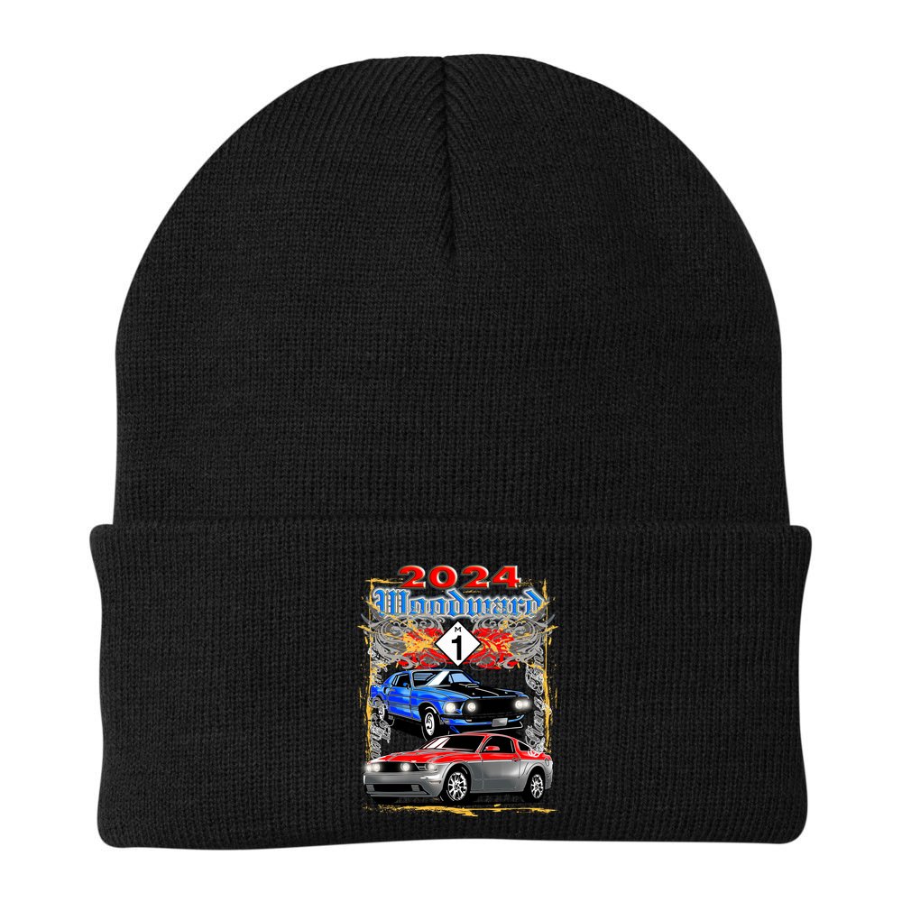 2024 Woodward Cruise Muscle Cars Beanie