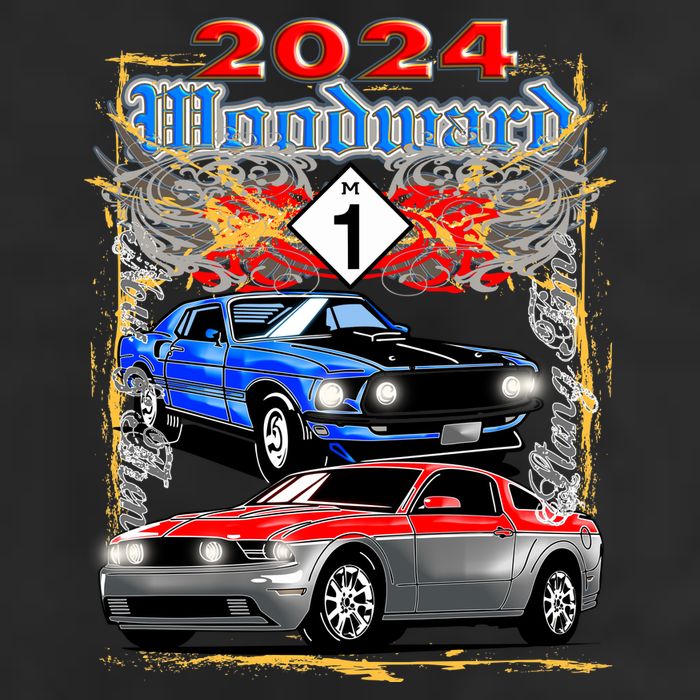 2024 Woodward Cruise Muscle Cars Beanie
