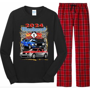 2024 Woodward Cruise Muscle Cars Long Sleeve Pajama Set