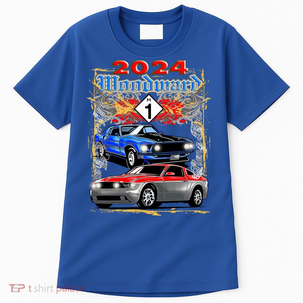 2024 Woodward Cruise Muscle Cars Tall T-Shirt