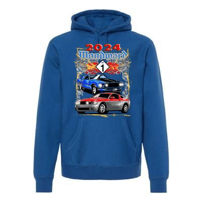 2024 Woodward Cruise Muscle Cars Premium Hoodie