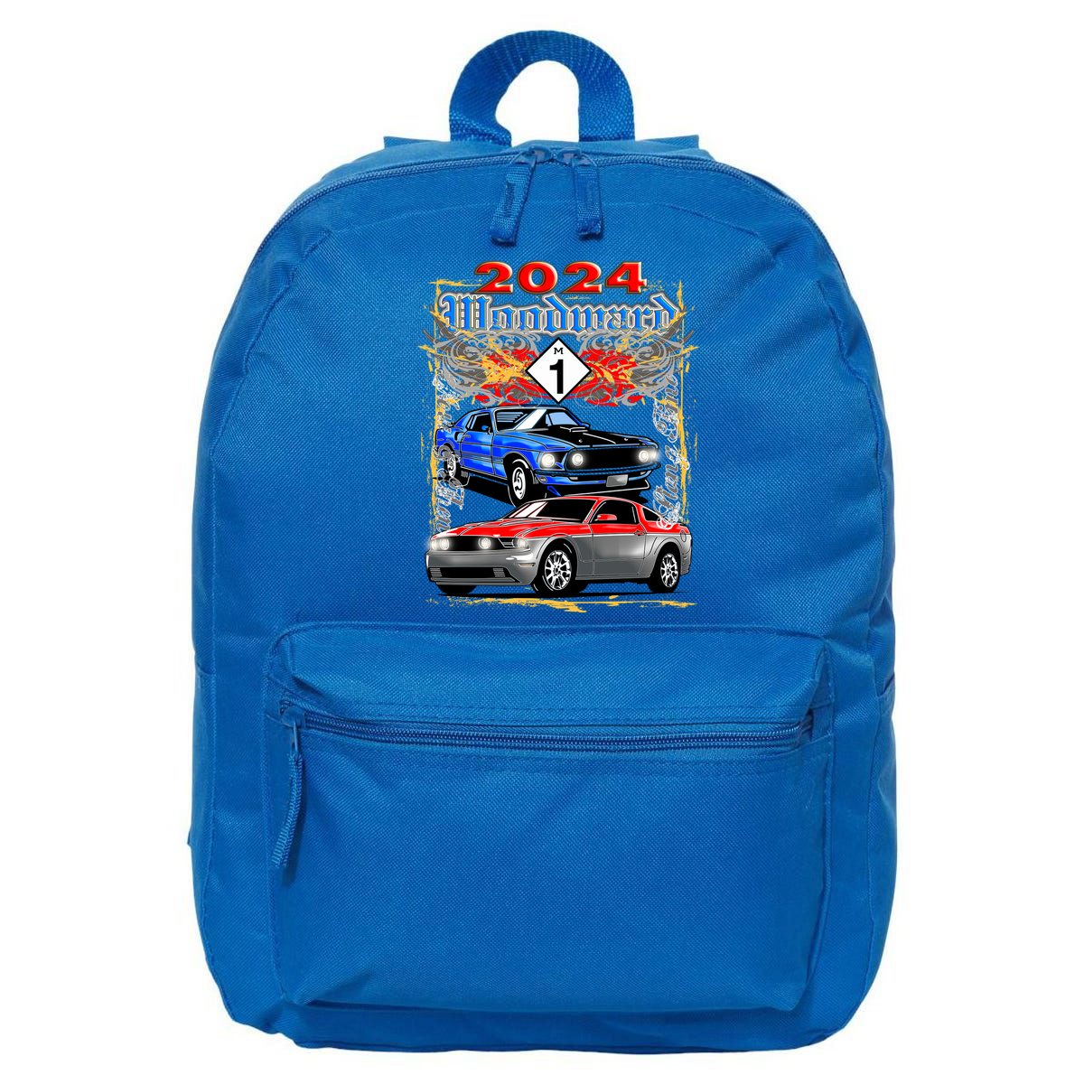 2024 Woodward Cruise Muscle Cars 16 in Basic Backpack