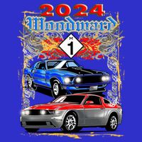 2024 Woodward Cruise Muscle Cars 16 in Basic Backpack