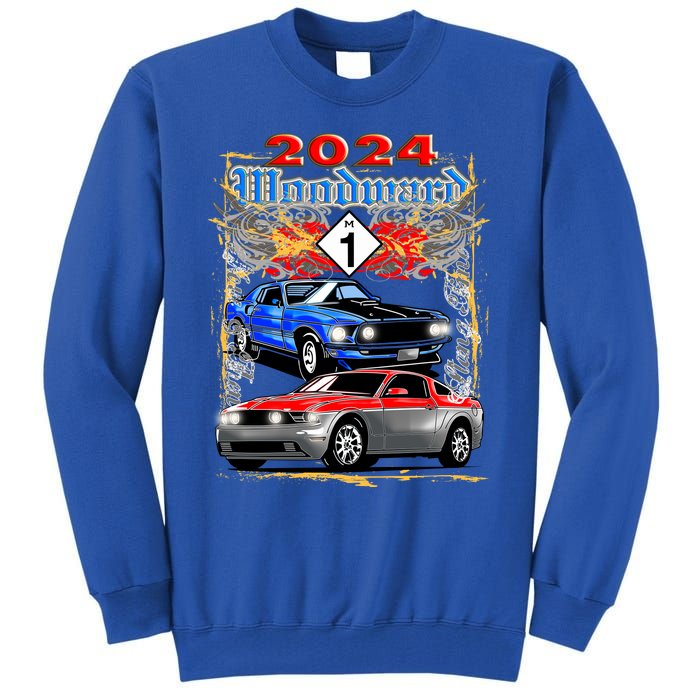 2024 Woodward Cruise Muscle Cars Tall Sweatshirt