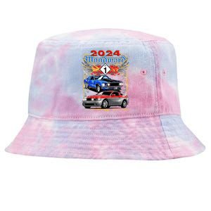 2024 Woodward Cruise Muscle Cars Tie-Dyed Bucket Hat