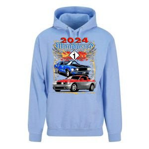 2024 Woodward Cruise Muscle Cars Unisex Surf Hoodie