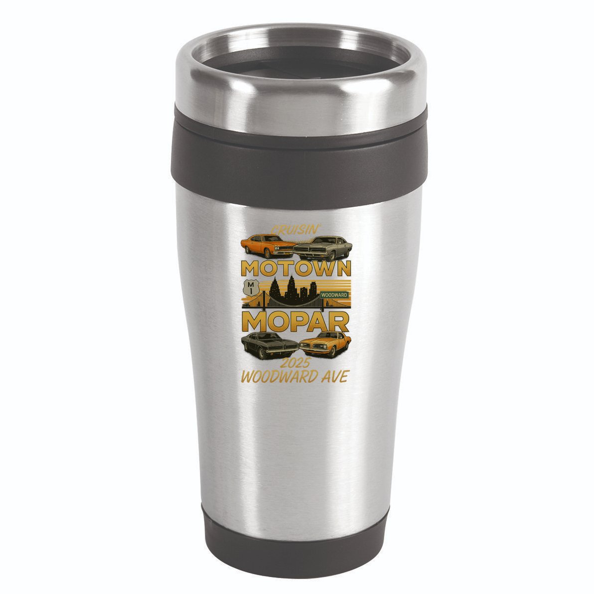 2025 WoodWard Motown Mopar Cruisin 2025 16oz Travel Tumbler