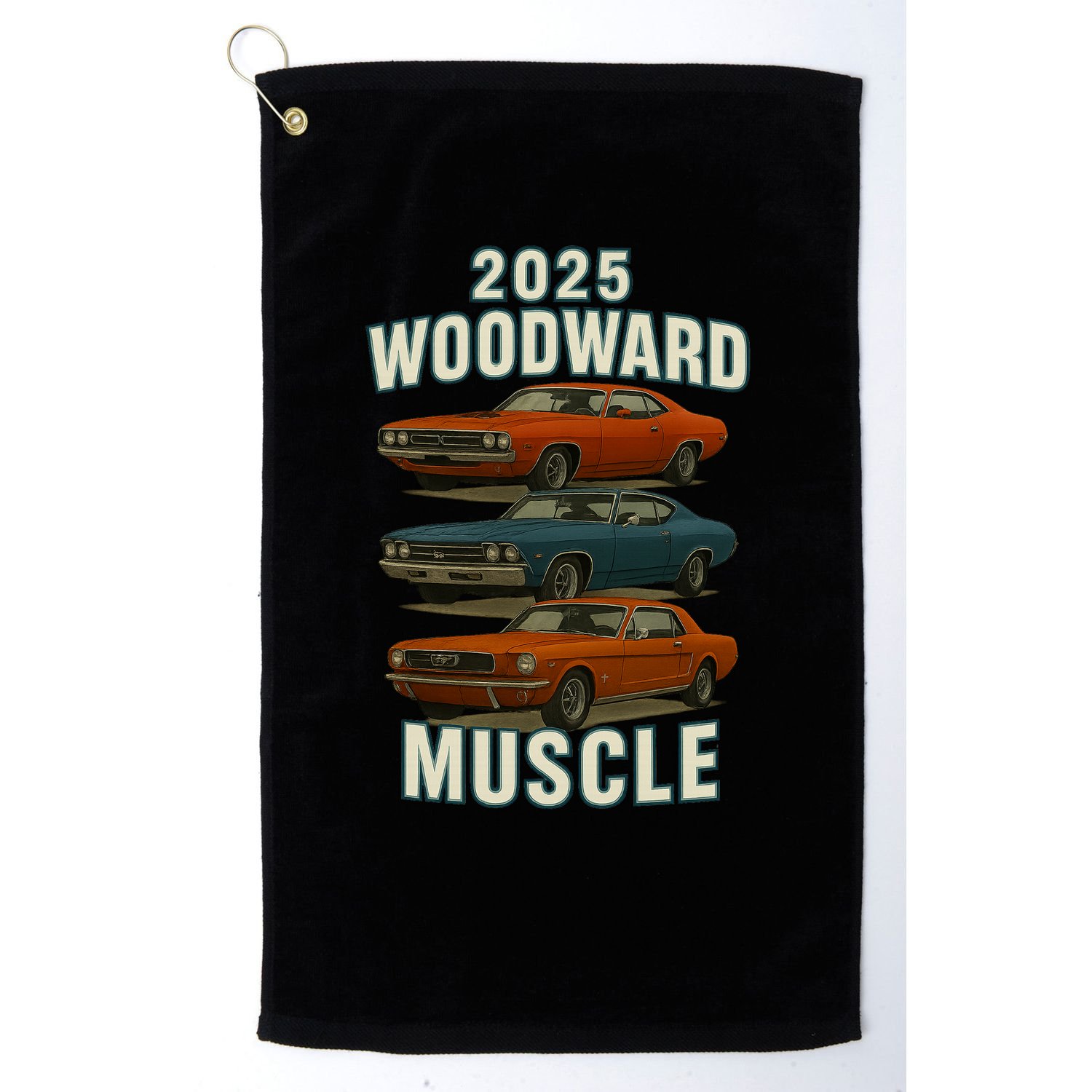 2025 Woodward Muscle Golf Towel