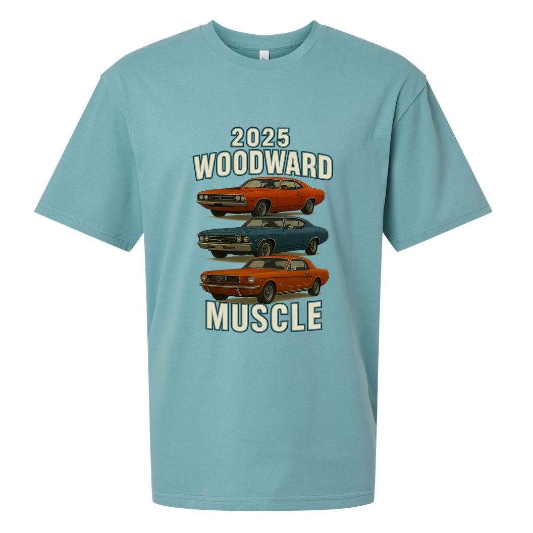 2025 Woodward Muscle Sueded Cloud Jersey T-Shirt