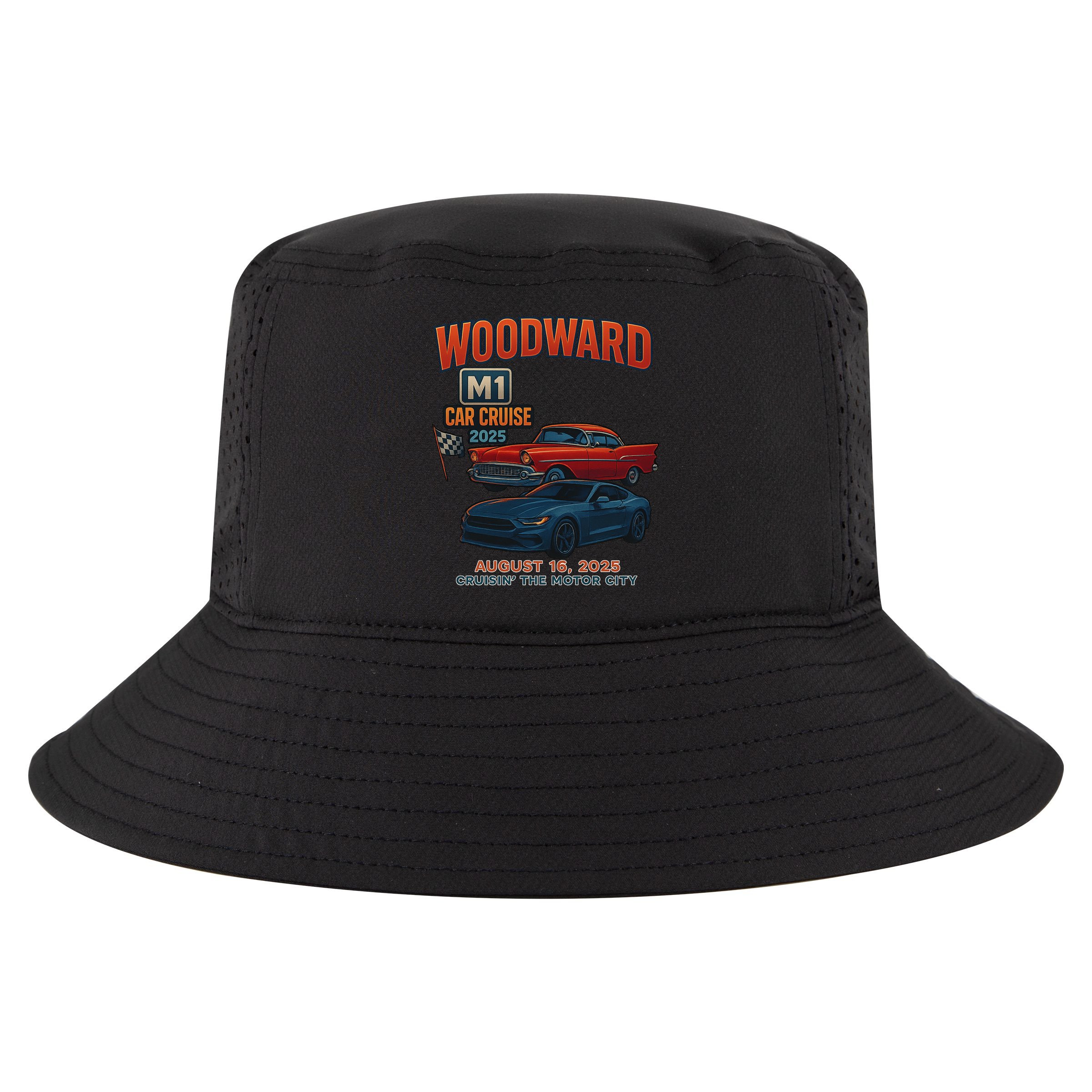 2025 Woodward M1 Cruise  Cool Comfort Performance Bucket Hat