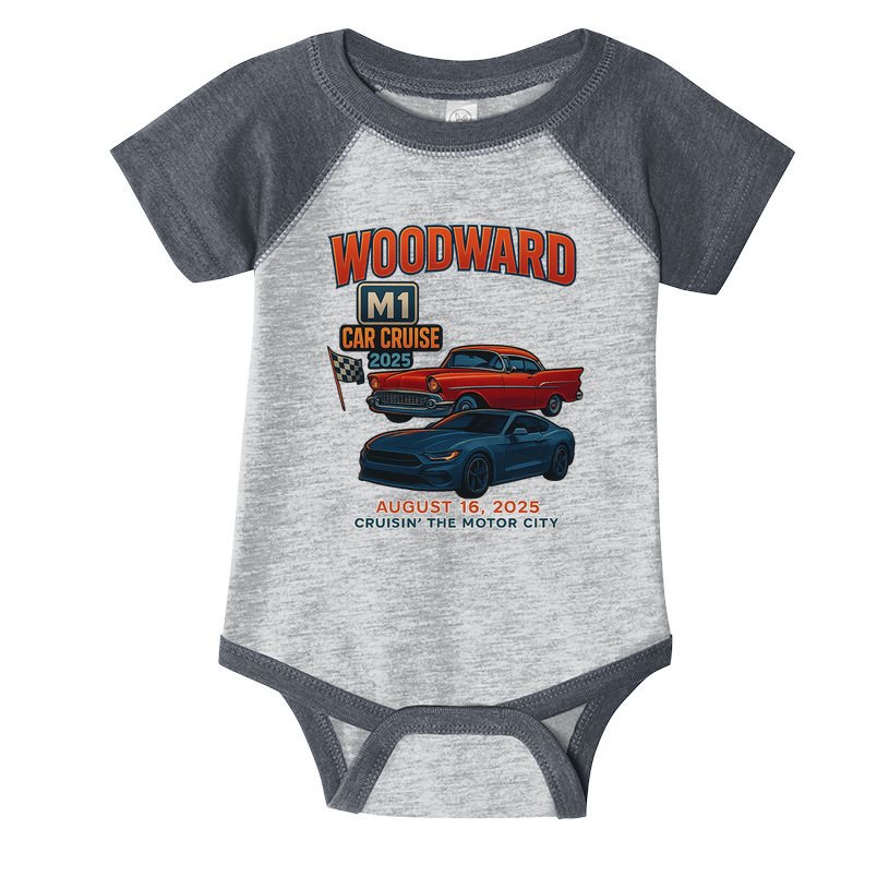 2025 Woodward M1 Cruise  Infant Baby Jersey Bodysuit