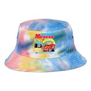 2024 Woodward Muscle Car Event Tie Dye Newport Bucket Hat