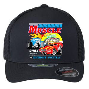 2024 Woodward Muscle Car Event Flexfit Unipanel Trucker Cap