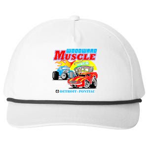 2024 Woodward Muscle Car Event Snapback Five-Panel Rope Hat