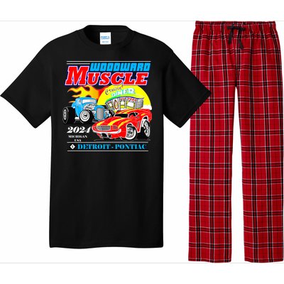 2024 Woodward Muscle Car Event Pajama Set