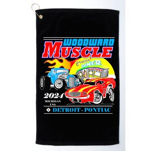 2024 Woodward Muscle Car Event Platinum Collection Golf Towel