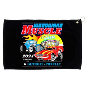 2024 Woodward Muscle Car Event Grommeted Golf Towel