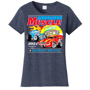 2024 Woodward Muscle Car Event Women's T-Shirt