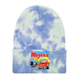 2024 Woodward Muscle Car Event Tie Dye 12in Knit Beanie