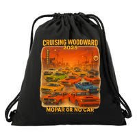 2025 Woodward Mopar Or No Car Drawstring Bag