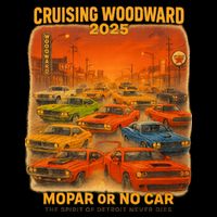 2025 Woodward Mopar Or No Car 16 in Basic Backpack