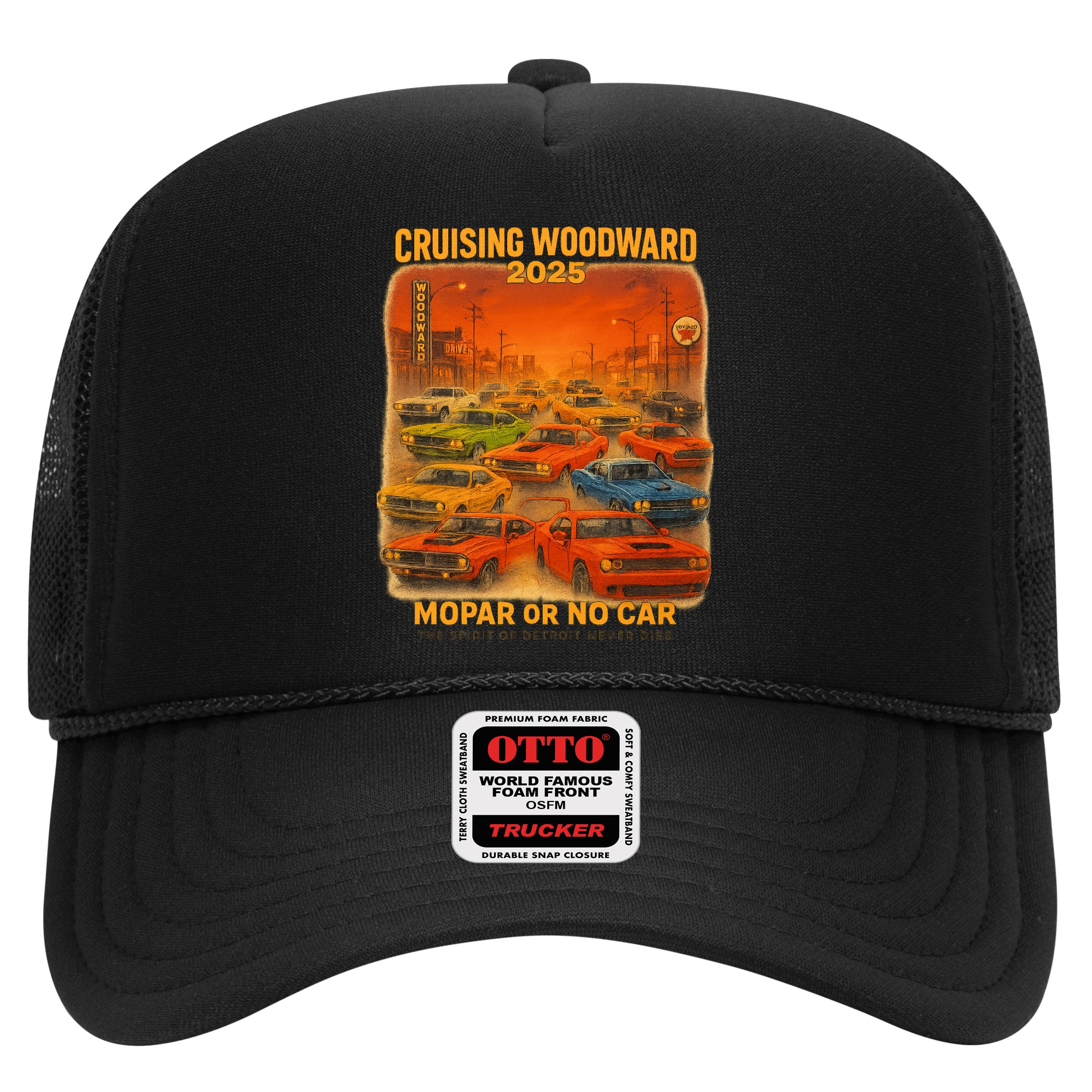 2025 Woodward Mopar Or No Car Hat