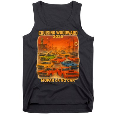 2025 Woodward Mopar Or No Car Tank Top