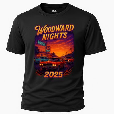 2025 Woodward Nights Cooling Performance Crew T-Shirt