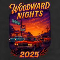 2025 Woodward Nights 11oz C Handle Ceramic Mug