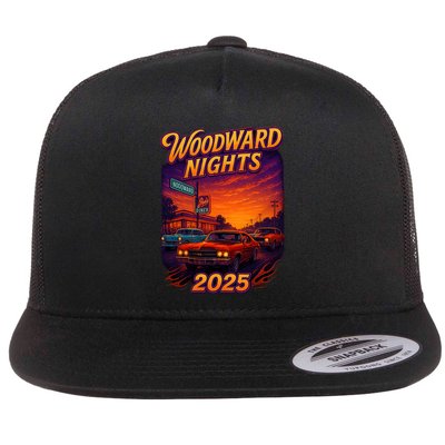 2025 Woodward Nights Flat Bill Trucker Hat