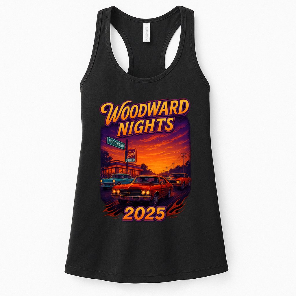 2025 Woodward Nights Womens Tank Top