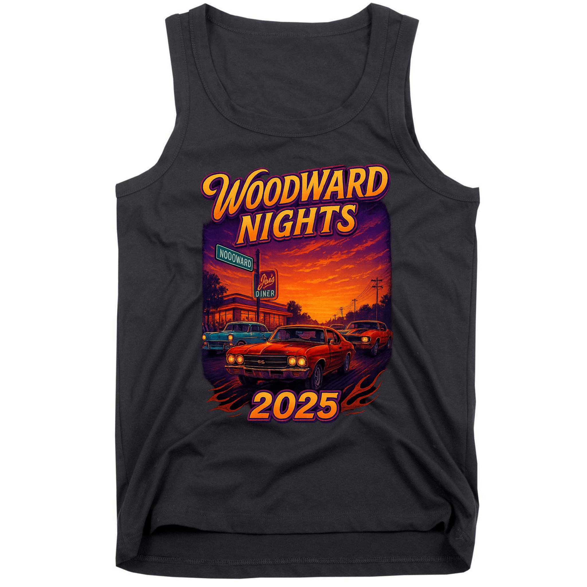 2025 Woodward Nights Tank Top