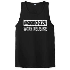 2024 Work Release Funny Retirement 2024 Retired PosiCharge Competitor Tank