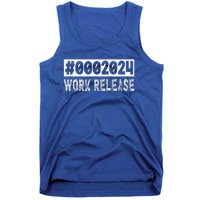 2024 Work Release Funny Retirement 2024 Retired Tank Top