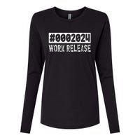 2024 Work Release Retirement 2024 Retired Womens Cotton Relaxed Long Sleeve T-Shirt