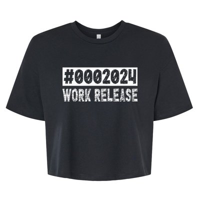 2024 Work Release Retirement 2024 Retired Bella+Canvas Jersey Crop Tee